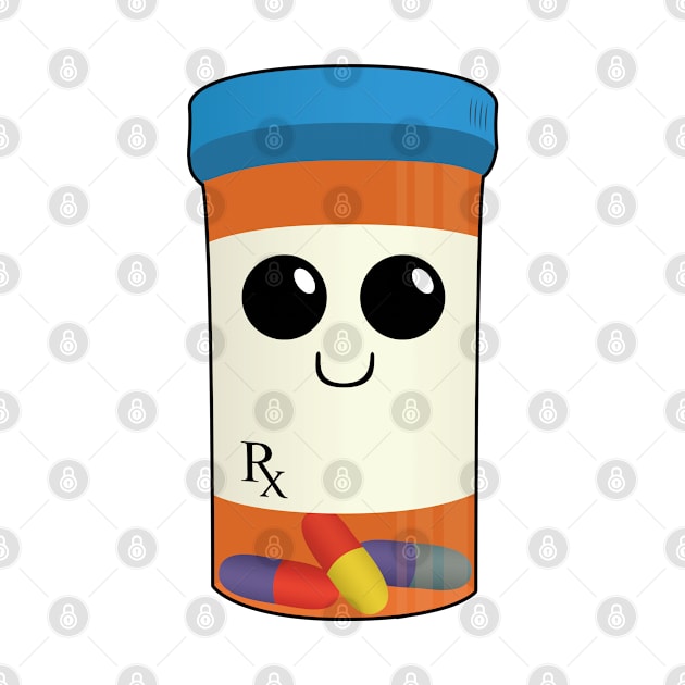 Rex the Pill Bottle - Drug Buddies by Strangers With T-Shirts