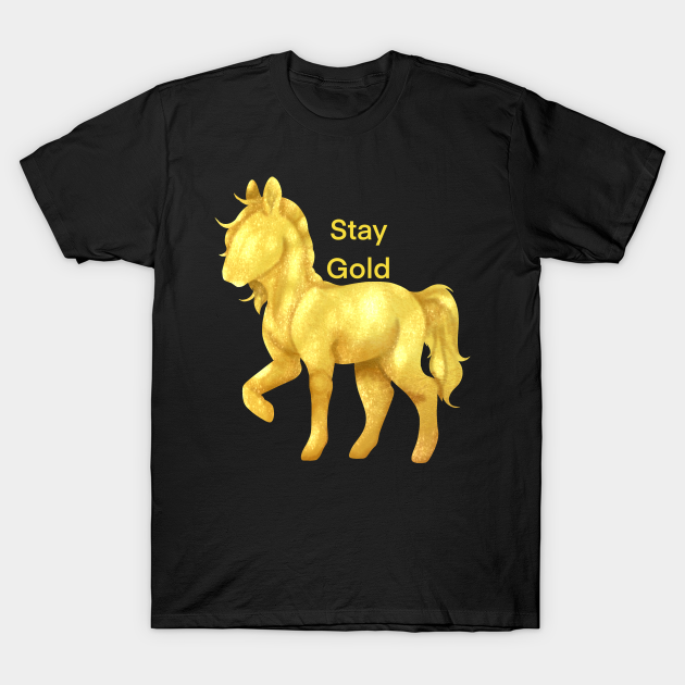 Stay Gold Ponyboy The Outsiders T Shirt Teepublic