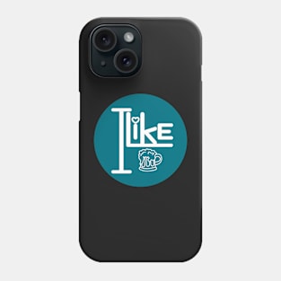 I like beer. Phone Case