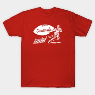 Vintage Inspired Cardinals T-shirt tee shirt Football Arizona NFL Sports  Rare