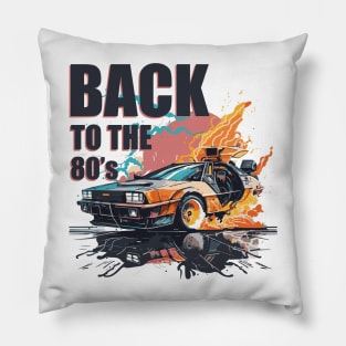 Back To The Future Pillow