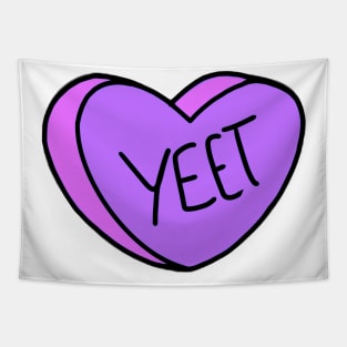 Purple Heart Yeet Tapestry