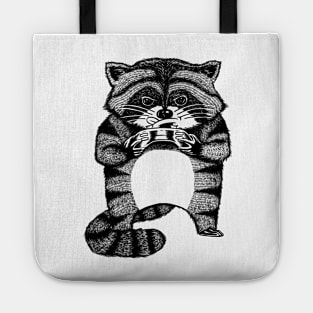 Raccoon Gamer Tote