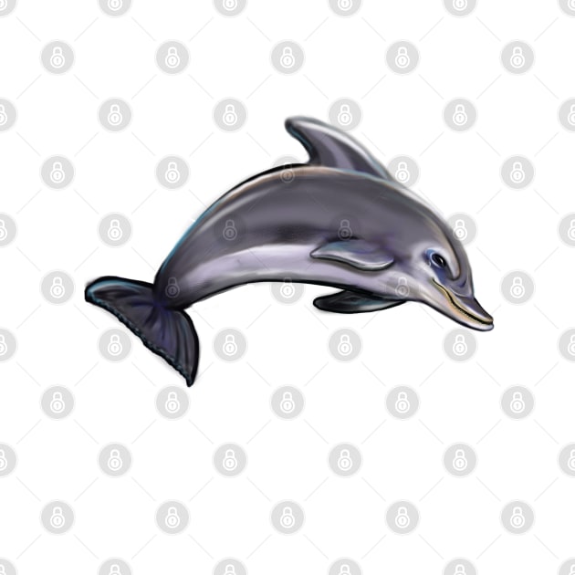 Cute dolphin. Playful Dolphins by Artonmytee