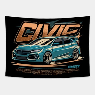 Civic Chaser Tapestry