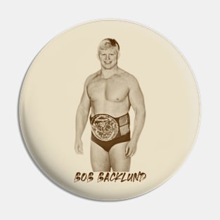 The Champions Bob Backlund Pin