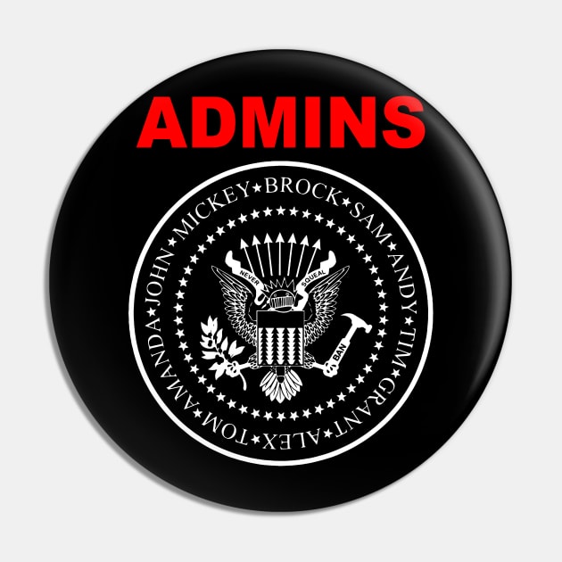 W.A.S. ADMINS #1 Pin by weenbeerexchange