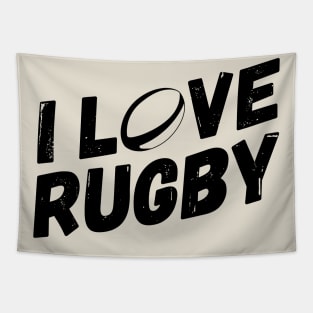 I Love Rugby Tapestry