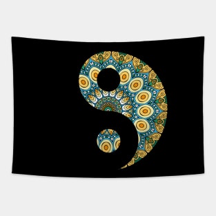 MOTION OF YING AND YANG Tapestry