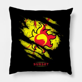 SUNSET - RIPPED Pillow