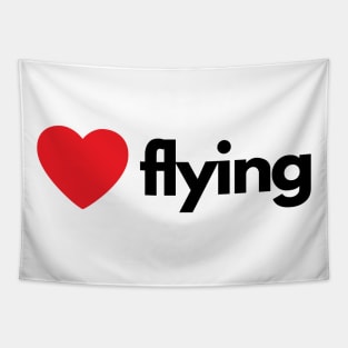 I Love Flying Tapestry