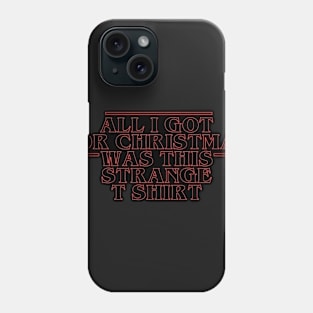 STRANGER THINGS CHRISTMAS Phone Case