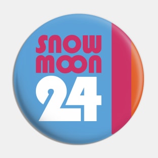 Snow Moon 24 Hour Challenge Pin