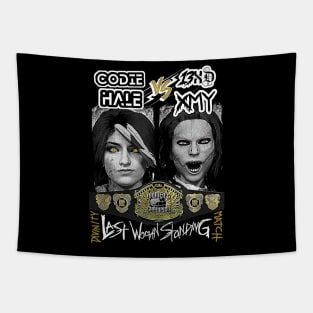 W3IRD GVNG x CAWolition ''13XD XMY VS CODIE HALE'' Tapestry