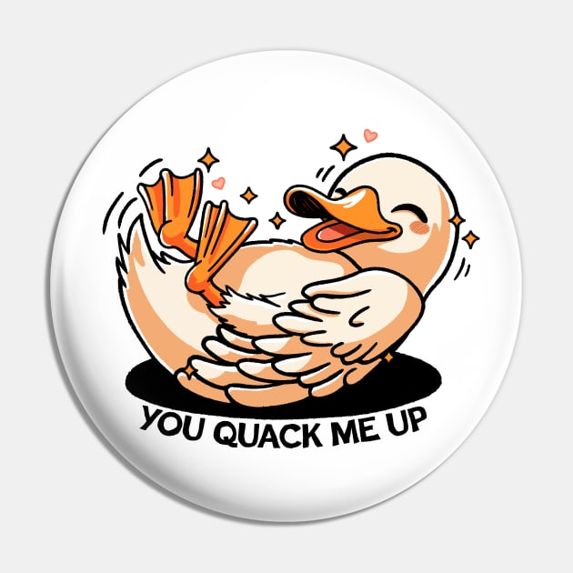 You quack me up duck Pin by FanFreak