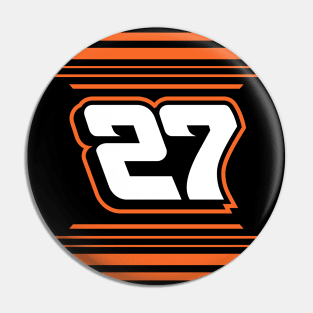 Jeb Burton #27 2024 NASCAR Design Pin