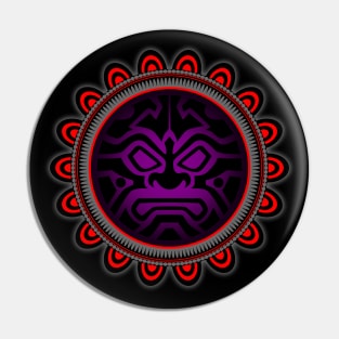 POLYNESIAN MASK 10 Pin