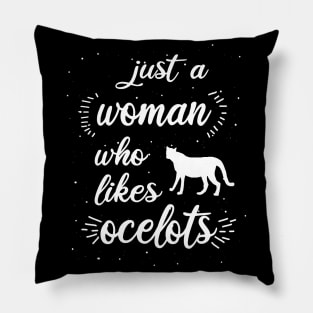 My spirit animal ocelot retro owner lover Pillow