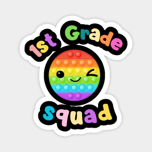 1st grade squad popit Magnet