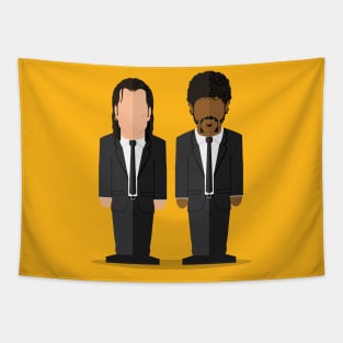 Pulp Fiction Minimalist Tapestry