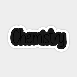 School Subject Sticker - Chemistry Magnet