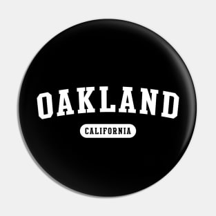 Oakland, California Pin