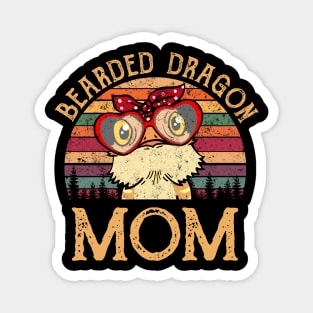 Bearded Dragon Mom Bearded Dragon Lizard Magnet