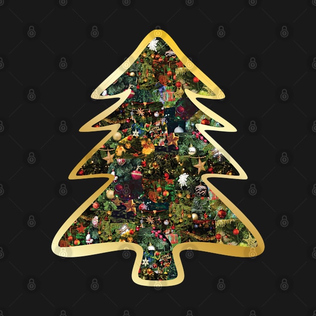 Christmas Tree Collage by aecdesign