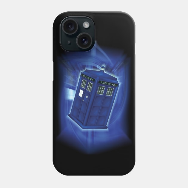 TARDIS Through Time - Dr Who Phone Case by media319