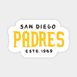 San Diego Padreeees Magnet