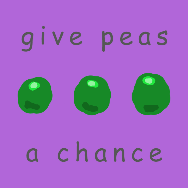 Give Peas A Chance by RockettGraph1cs