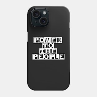 Power To The People Phone Case