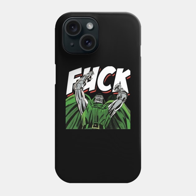 dr doom Phone Case by Darkium