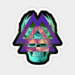 MINT SKULL TATTOO Magnet