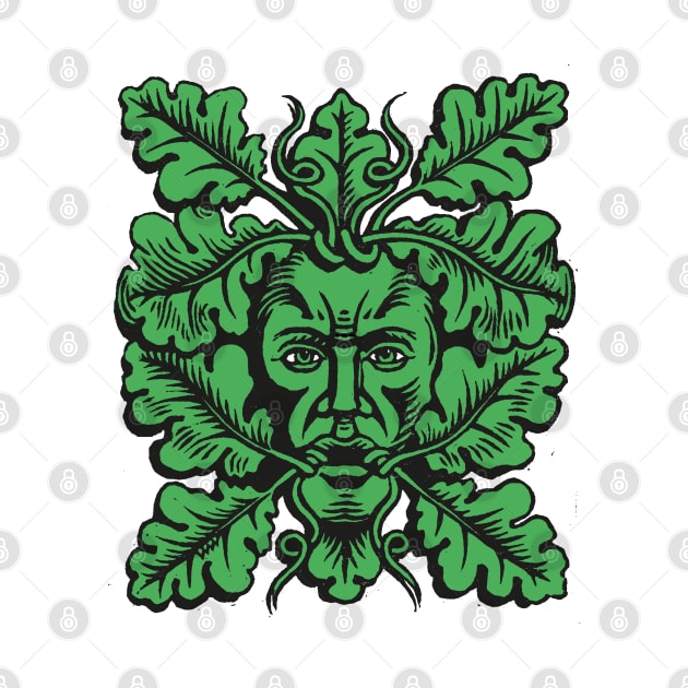 Medieval Green Man by WonderWebb