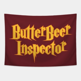 Gold ButterBeer Inspector Tapestry