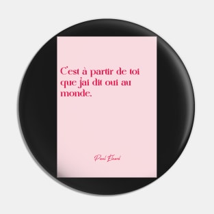 Quotes about love - Paul Éluard Pin