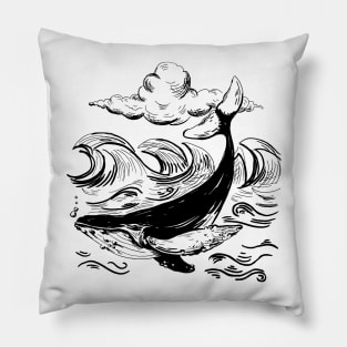 Humpback Whale Pillow