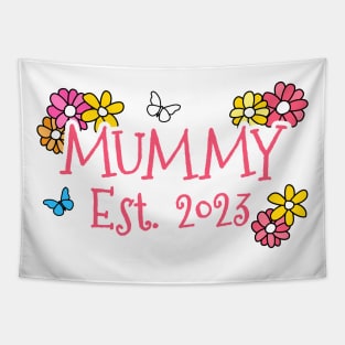 Mummy Est 2023 Mother's Day Mothering Sunday Tapestry