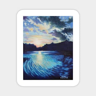 'Sunset On Chetola' Magnet