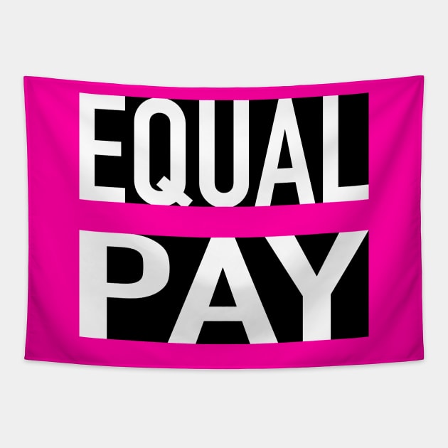 Equal Pay Tapestry by Molly Bee