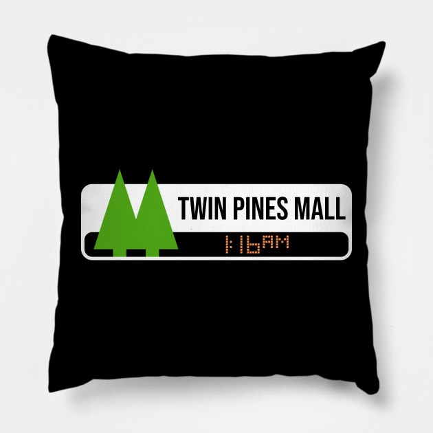 Twin Pines Mall Pillow by Sachpica