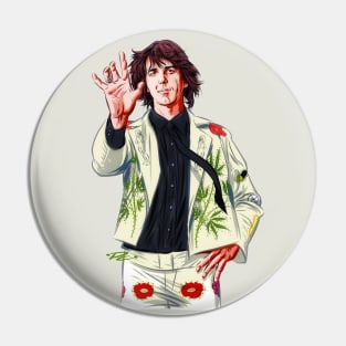 Gram Parsons - An illustration by Paul Cemmick Pin