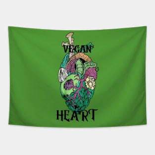 VEGAN HEART Tapestry