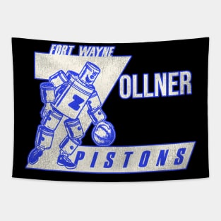 Fort Wayne Zollner Pistons Basketball Team Tapestry