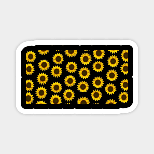 sunflower pattern Magnet