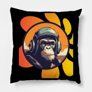 Groovy Monkey Pillow