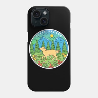 Adventure Dog Forest Mountain Camping Hiking Outdoor Phone Case