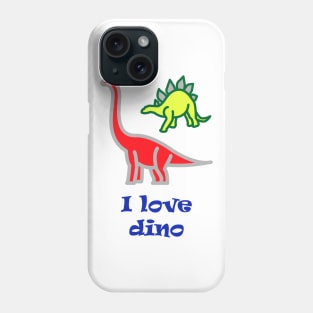 I love dinos Phone Case