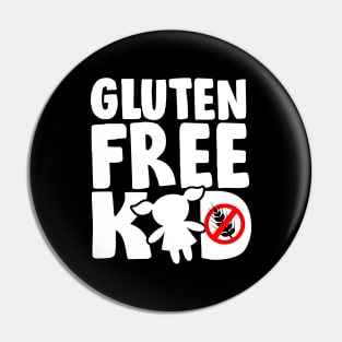 Gluten Free Kid Pin